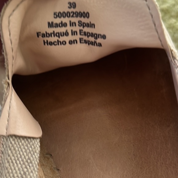 Free People Laurel Canyon Camel Tan Leather Espadrilles - 9 - Picture 13 of 16